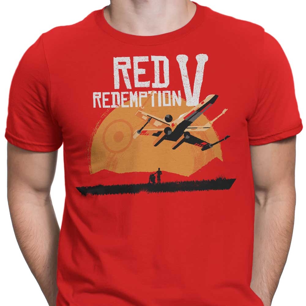 Red V Redemption Men's Apparel - Adult & Kids T-Shirts, Sweatshirts & Hoodies apparel design preview 2