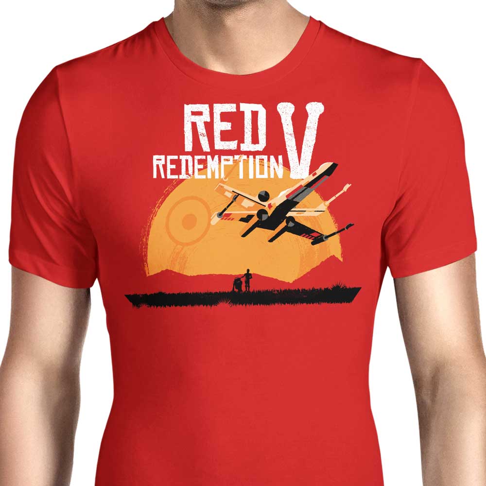 Red V Redemption Men's Apparel - Adult & Kids T-Shirts, Sweatshirts & Hoodies apparel design preview 1