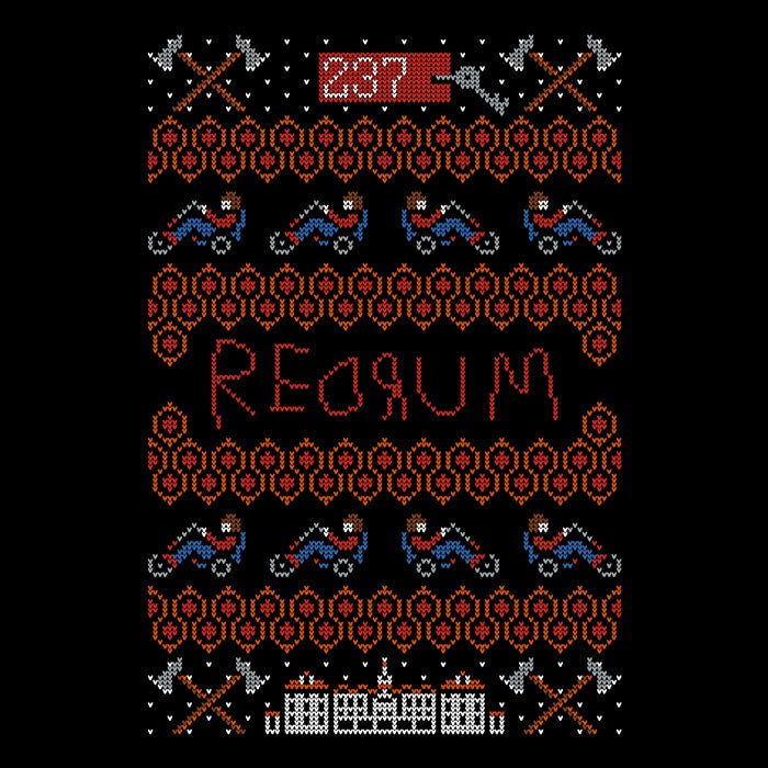 Redrum Christmas Youth Apparel - Adult & Kids T-Shirts, Sweatshirts & Hoodies apparel design preview 2