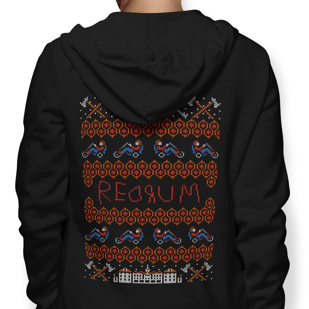 Redrum Christmas - Adult & Kids T-Shirts, Sweatshirts & Hoodies apparel design preview 1
