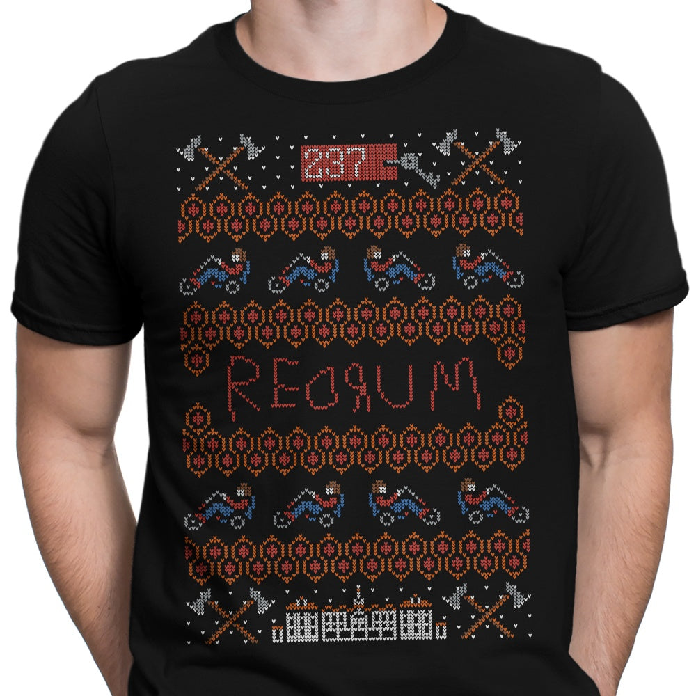 Redrum Christmas Men's Apparel - Adult & Kids T-Shirts, Sweatshirts & Hoodies apparel design preview 2