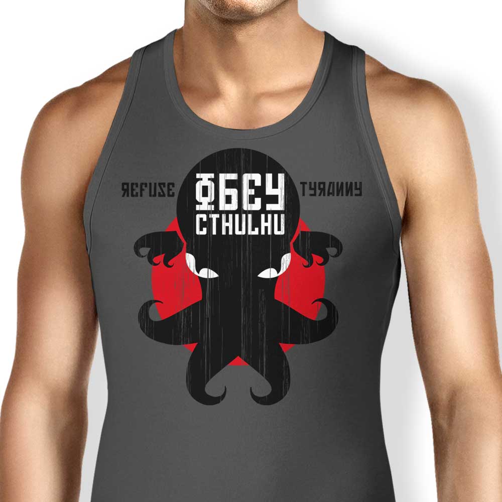 Refuse Tyranny Tank Top - Adult & Kids T-Shirts, Sweatshirts & Hoodies apparel design preview 1