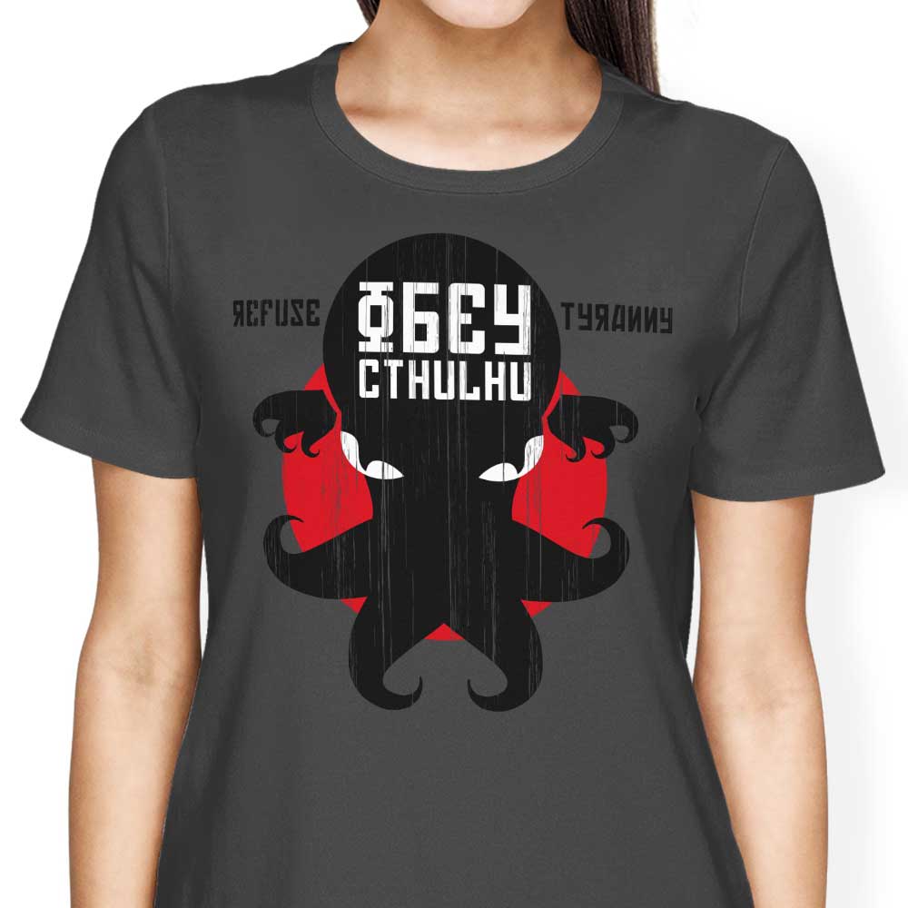 Refuse Tyranny Women's Apparel - Adult & Kids T-Shirts, Sweatshirts & Hoodies apparel design preview 2
