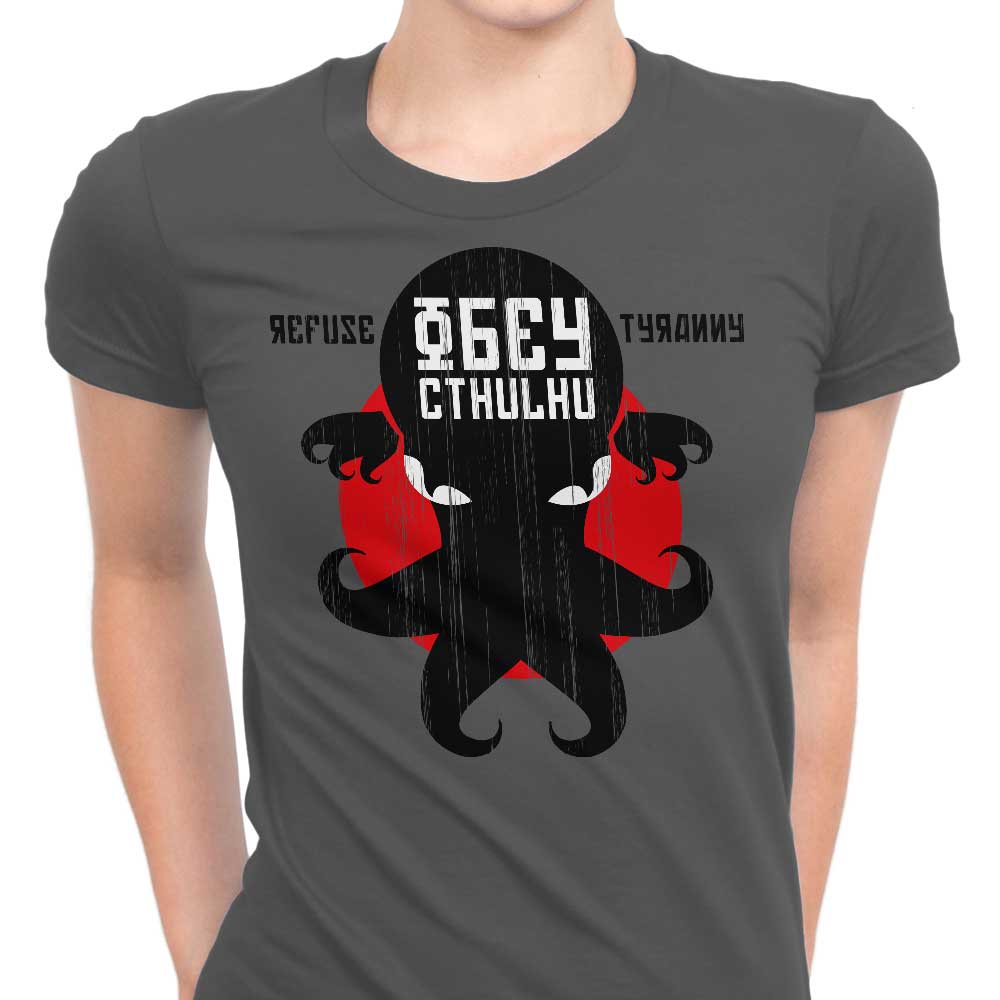 Refuse Tyranny Women's Apparel - Adult & Kids T-Shirts, Sweatshirts & Hoodies apparel design preview 1
