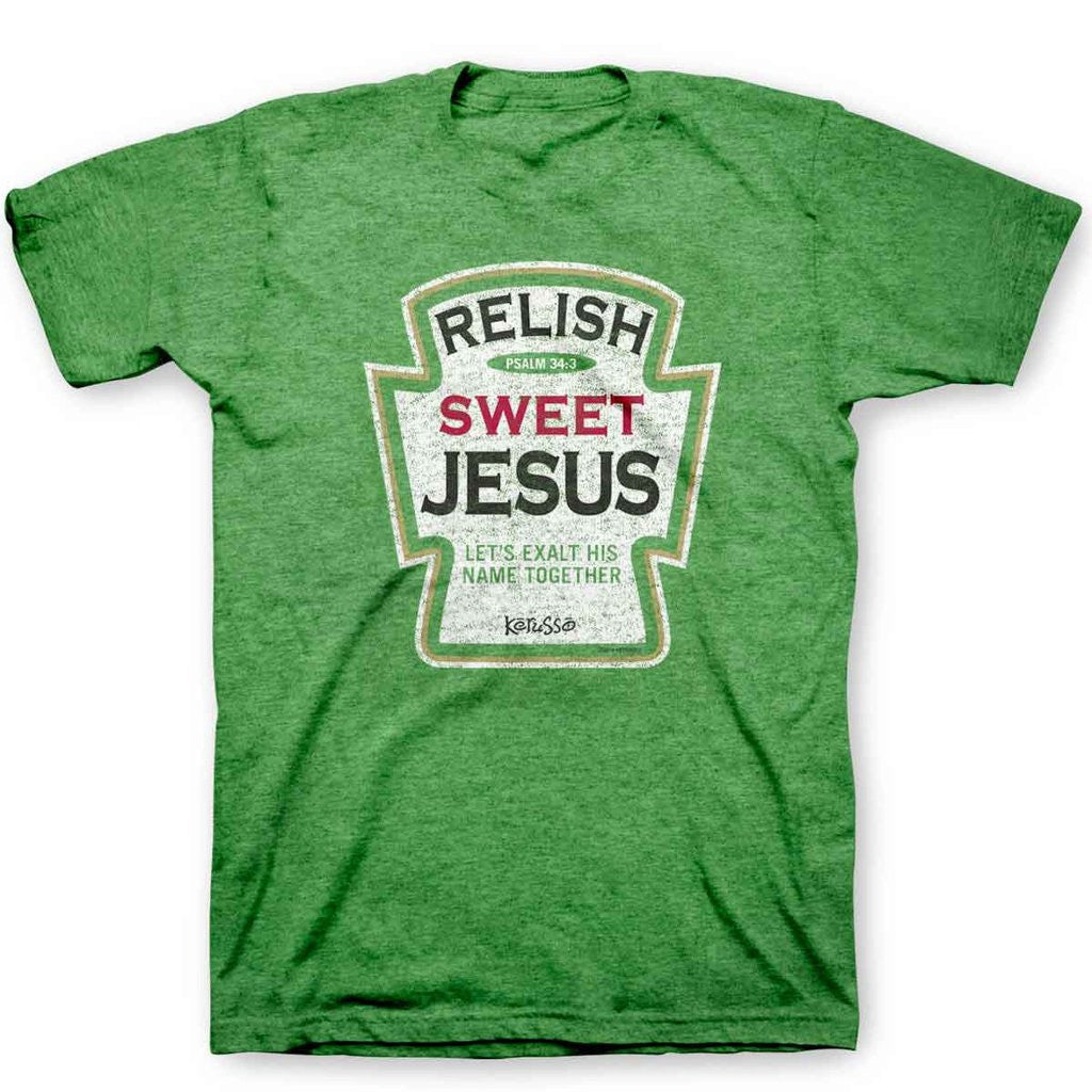 Kerusso Relish Sweet Jesus Christian Unisex Bright - Adult & Kids T-Shirts, Sweatshirts & Hoodies apparel design preview 2