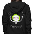 Remember to Exorcise - Adult & Kids T-Shirts, Sweatshirts & Hoodies apparel design preview 1