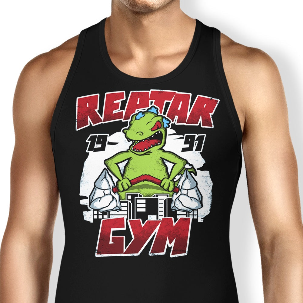Reptar Gym Tank Top - Adult & Kids T-Shirts, Sweatshirts & Hoodies apparel design preview 1