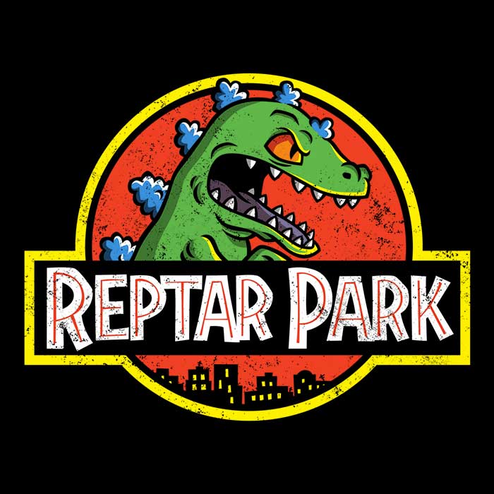 Reptar Park - Adult & Kids T-Shirts, Sweatshirts & Hoodies apparel design preview 2
