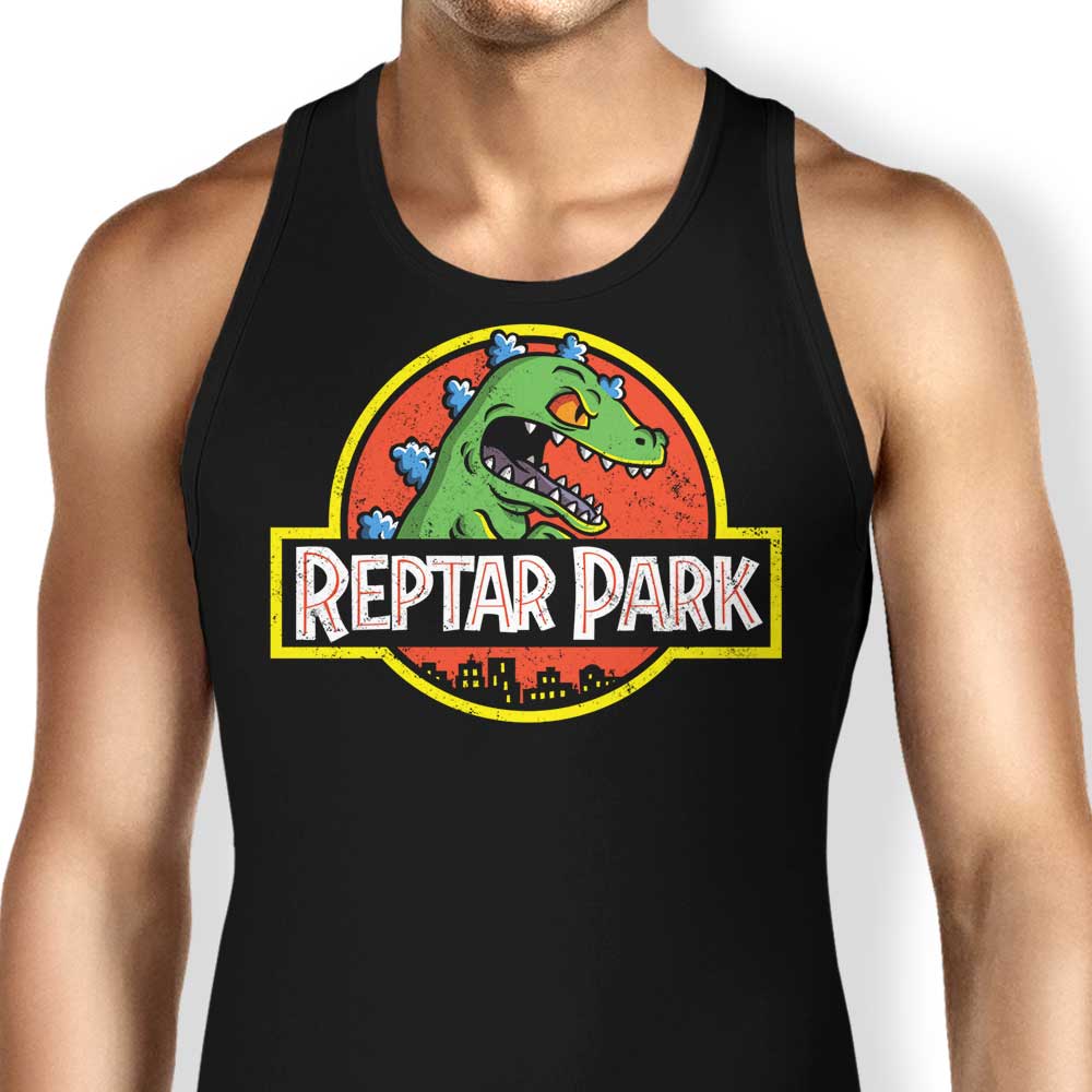 Reptar Park Tank Top - Adult & Kids T-Shirts, Sweatshirts & Hoodies apparel design preview 1