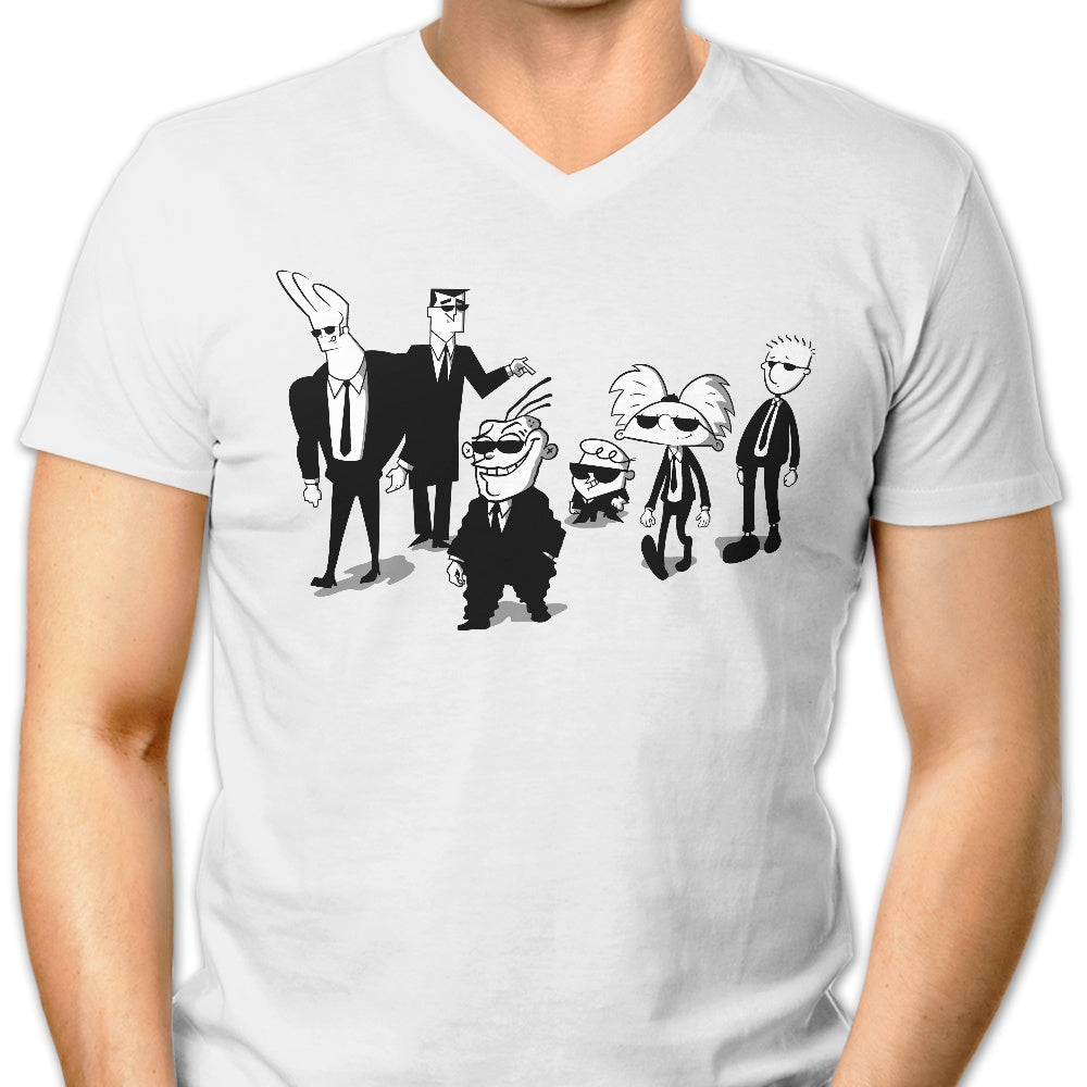 Reservoir Cartoons Men's V-Neck - Adult & Kids T-Shirts, Sweatshirts & Hoodies apparel design preview 1