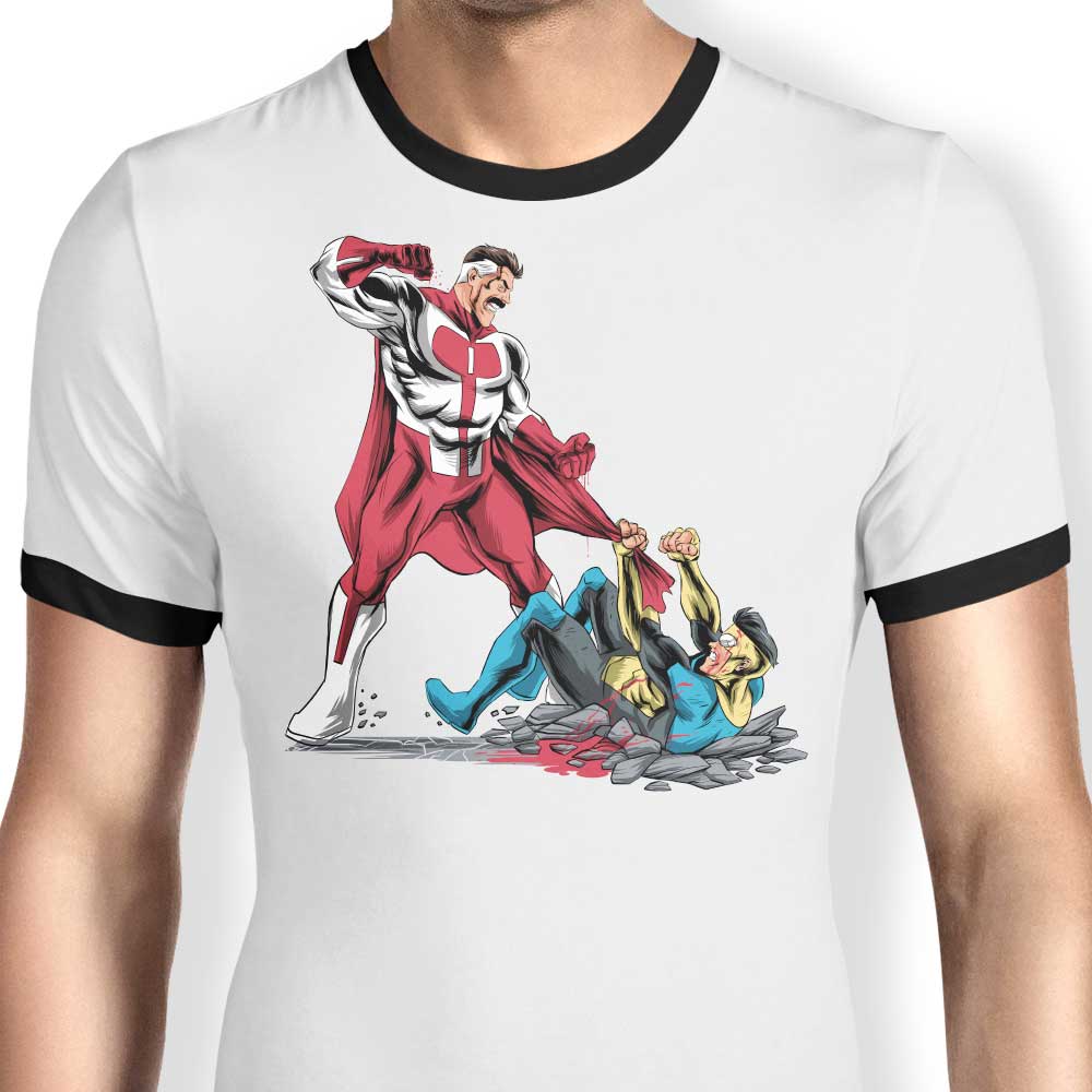 Reservoir Heroes Ringer - Adult & Kids T-Shirts, Sweatshirts & Hoodies apparel design preview 1