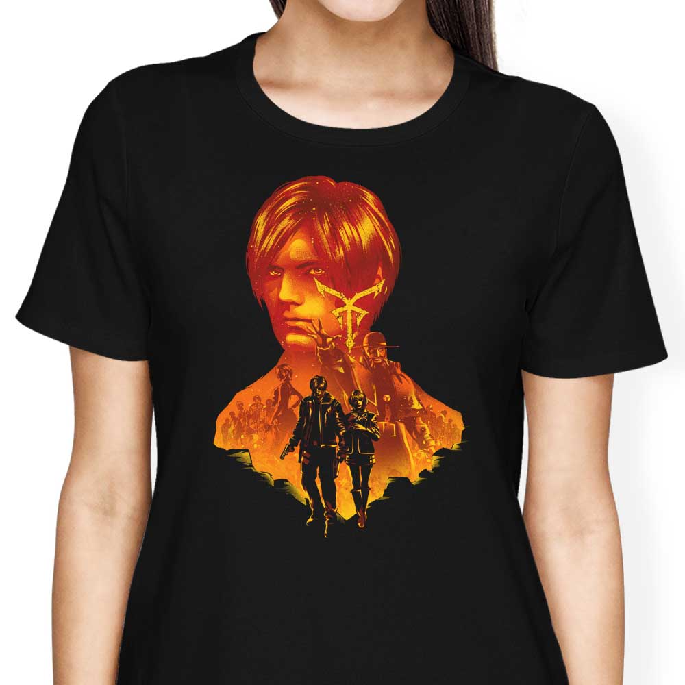 Resident Leon Women's Apparel - Adult & Kids T-Shirts, Sweatshirts & Hoodies apparel design preview 1