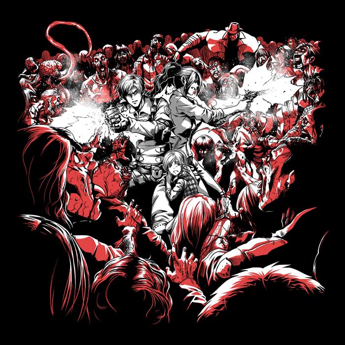 Resident Sequel Men's Apparel - Adult & Kids T-Shirts, Sweatshirts & Hoodies apparel design preview 2