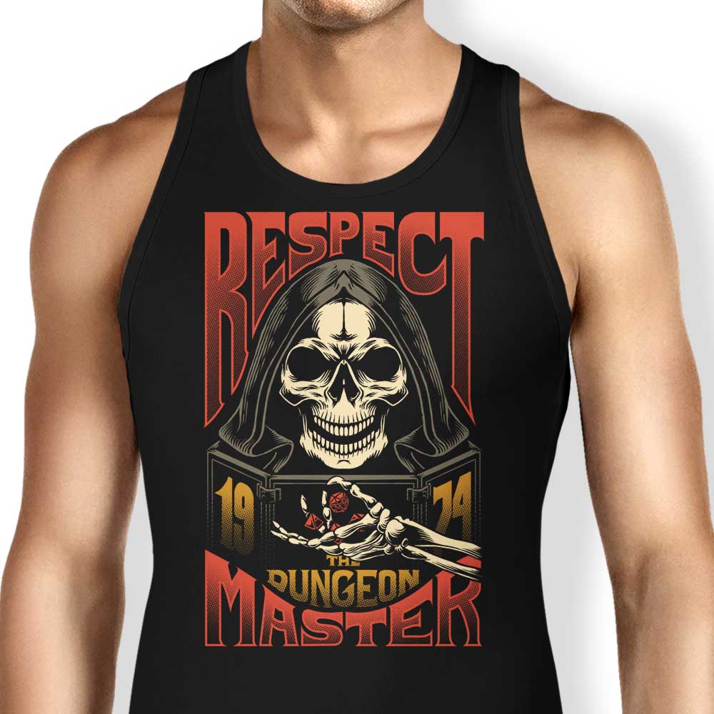 Respect the DM Tank Top - Adult & Kids T-Shirts, Sweatshirts & Hoodies apparel design preview 1
