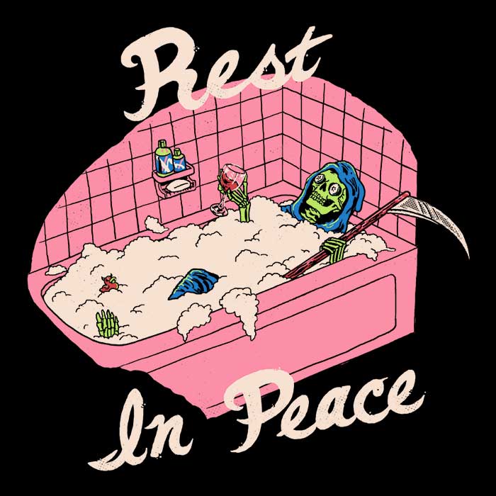 Rest in Peace Tank Top - Adult & Kids T-Shirts, Sweatshirts & Hoodies apparel design preview 2