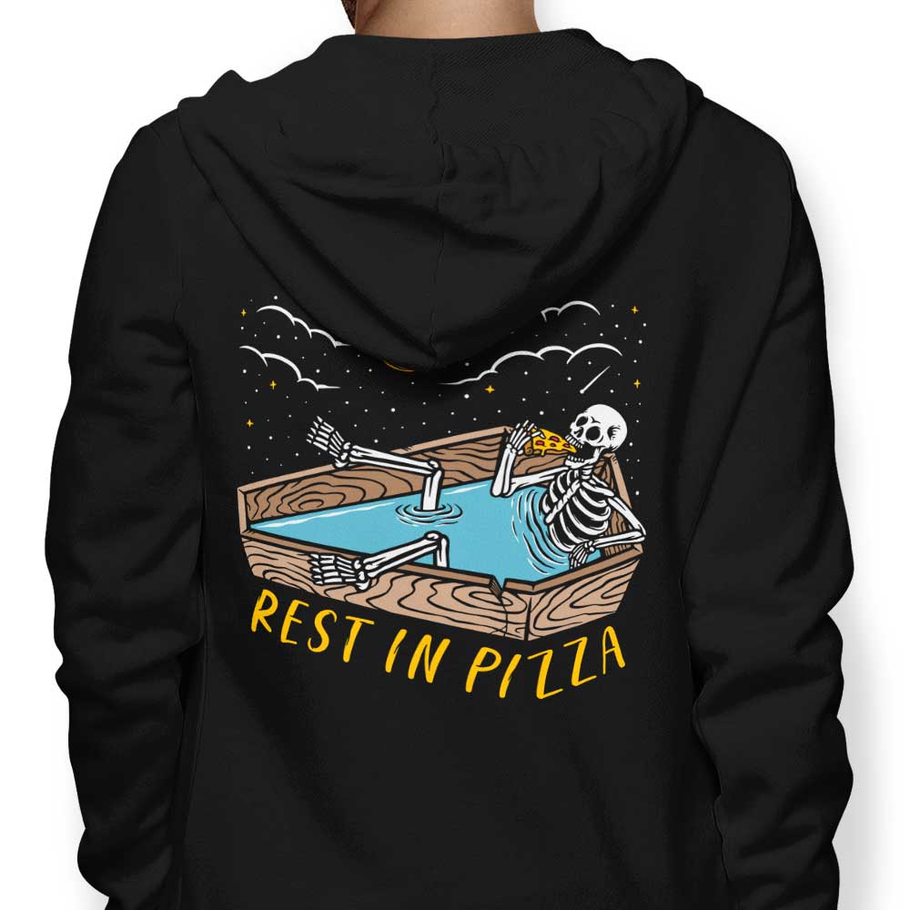 Rest in Pizza - Adult & Kids T-Shirts, Sweatshirts & Hoodies apparel design preview 1