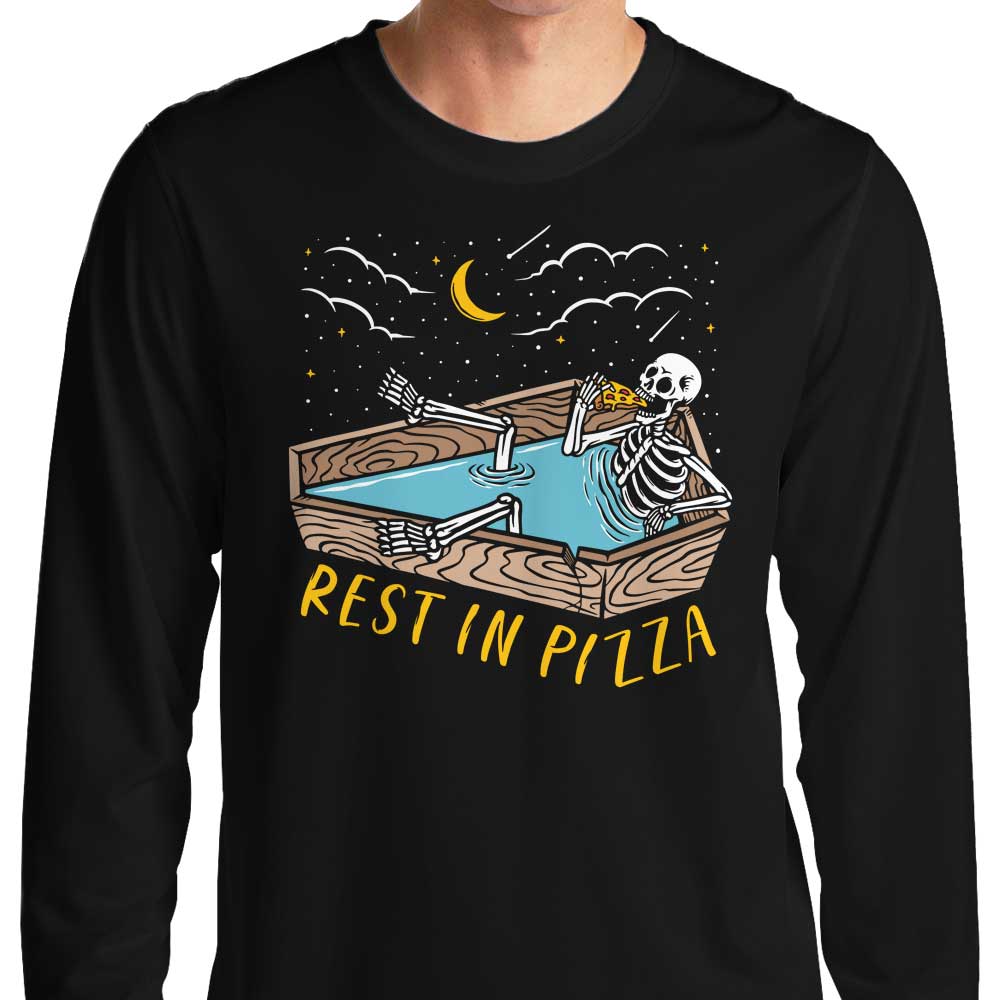 Rest in Pizza - Adult & Kids T-Shirts, Sweatshirts & Hoodies apparel design preview 1