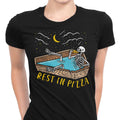 Rest in Pizza Women's Apparel - Adult & Kids T-Shirts, Sweatshirts & Hoodies apparel design preview 1