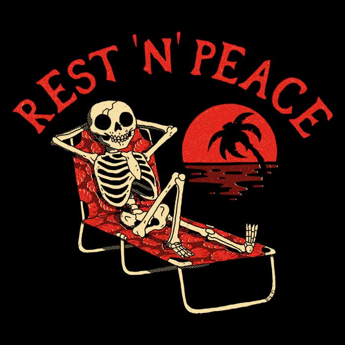 Rest N' Peace Youth Apparel - Adult & Kids T-Shirts, Sweatshirts & Hoodies apparel design preview 2