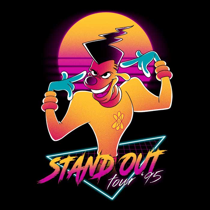 Retro 95 Tour - Adult & Kids T-Shirts, Sweatshirts & Hoodies apparel design preview 2