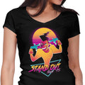 Retro 95 Tour Women's V-Neck - Adult & Kids T-Shirts, Sweatshirts & Hoodies apparel design preview 1
