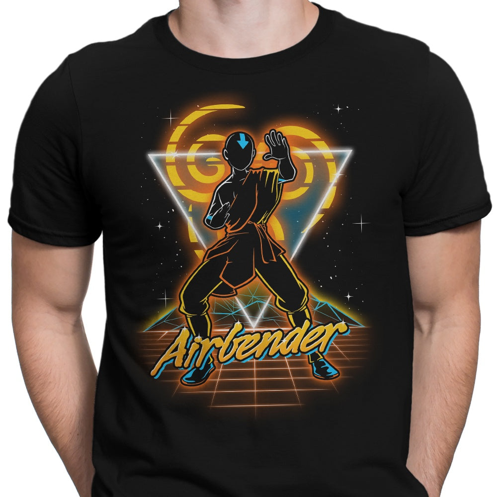 Retro Airbender Men's Apparel - Adult & Kids T-Shirts, Sweatshirts & Hoodies apparel design preview 2