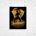 Retro Airbender Poster - Adult & Kids T-Shirts, Sweatshirts & Hoodies apparel design preview 1