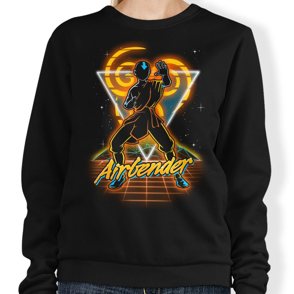 Retro Airbender - Adult & Kids T-Shirts, Sweatshirts & Hoodies apparel design preview 1