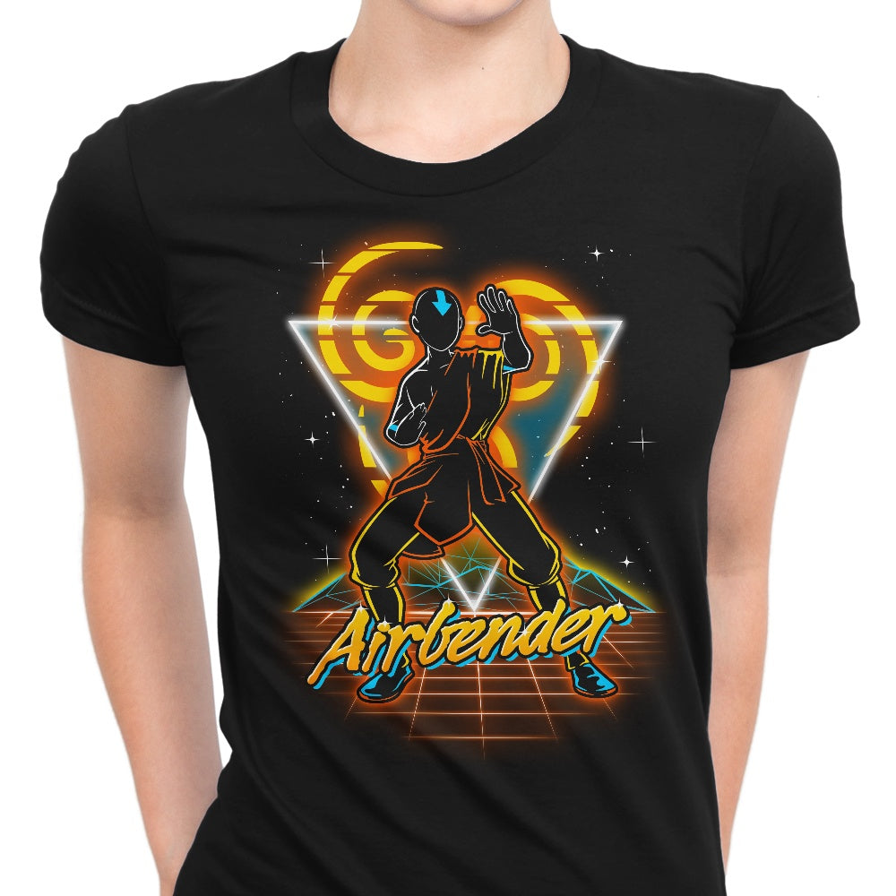 Retro Airbender Women's Apparel - Adult & Kids T-Shirts, Sweatshirts & Hoodies apparel design preview 1