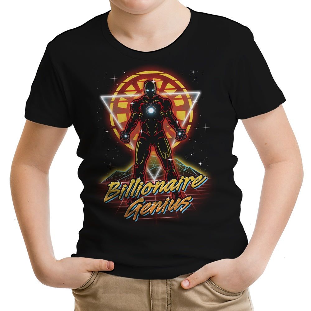 Retro Billionaire Genius Youth Apparel - Adult & Kids T-Shirts, Sweatshirts & Hoodies apparel design preview 1