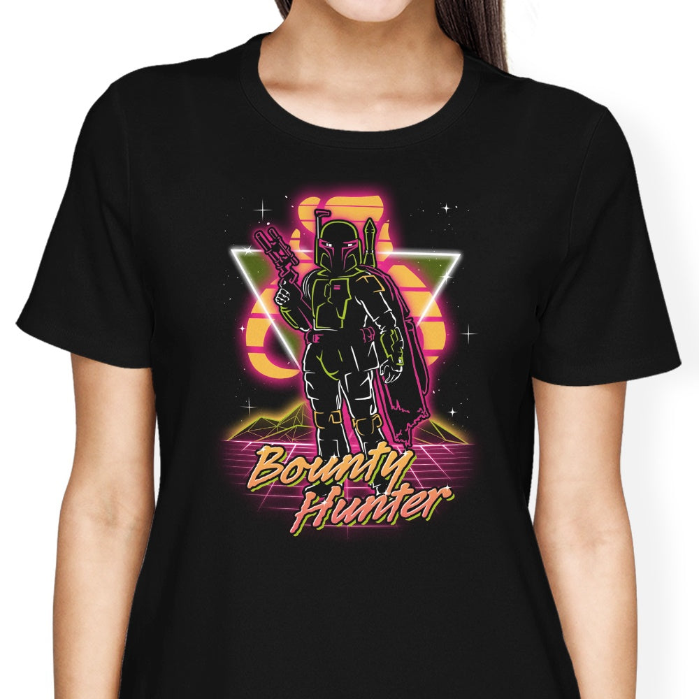 Retro Bounty Hunter Women's Apparel - Adult & Kids T-Shirts, Sweatshirts & Hoodies apparel design preview 2