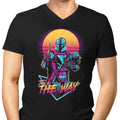 Retro Creed Men's V-Neck - Adult & Kids T-Shirts, Sweatshirts & Hoodies apparel design preview 1