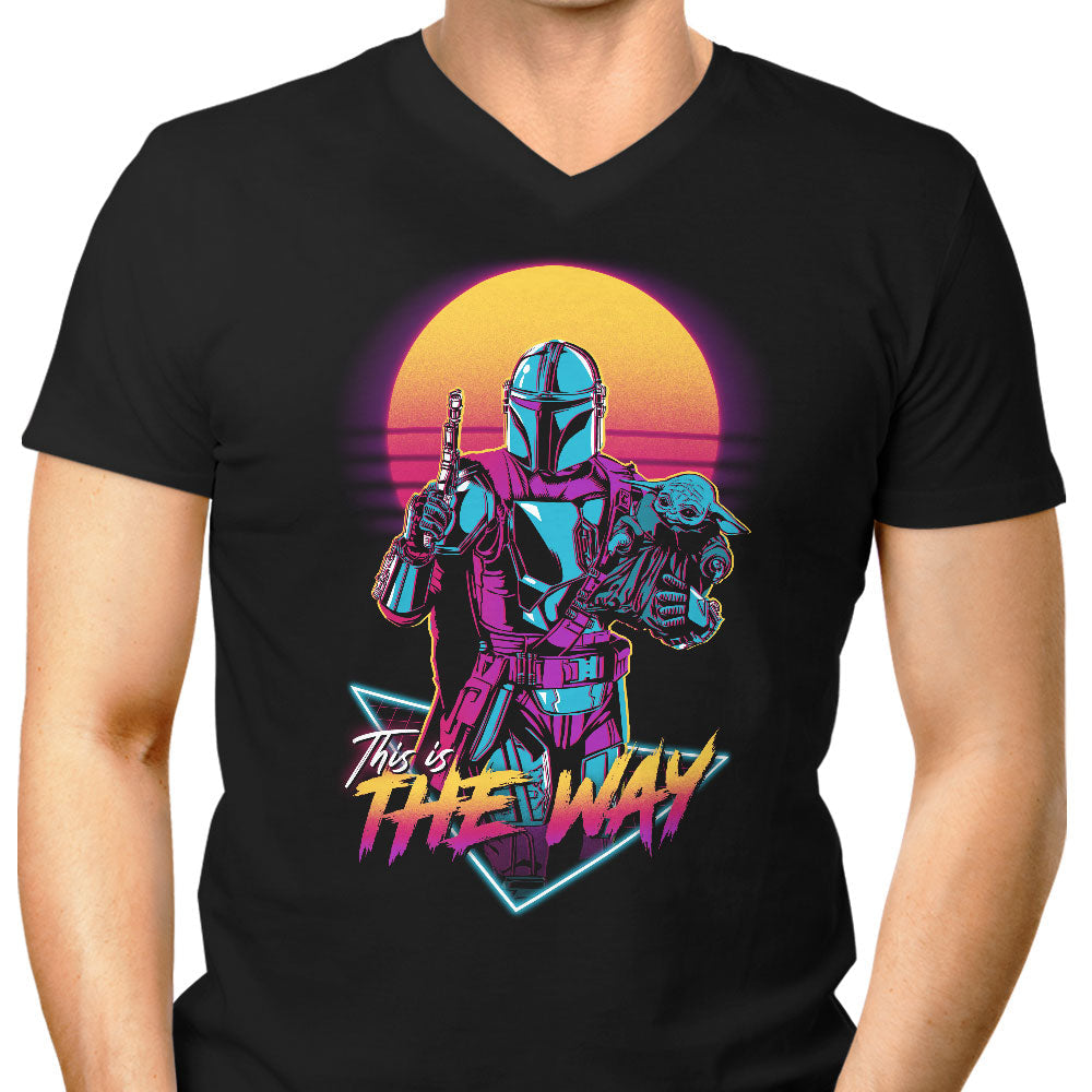 Retro Creed Men's V-Neck - Adult & Kids T-Shirts, Sweatshirts & Hoodies apparel design preview 1