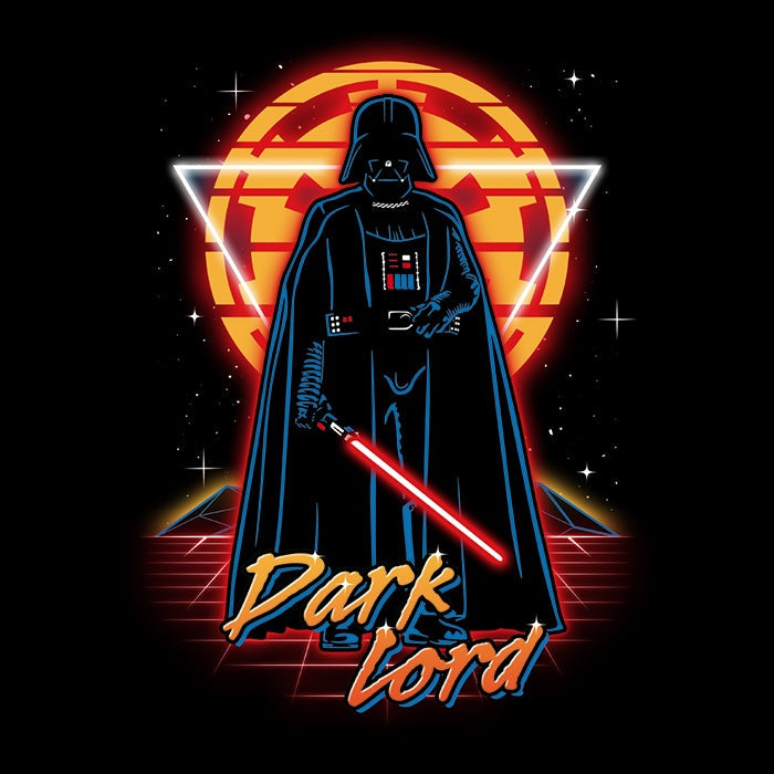 Retro Dark Lord Tank Top - Adult & Kids T-Shirts, Sweatshirts & Hoodies apparel design preview 2
