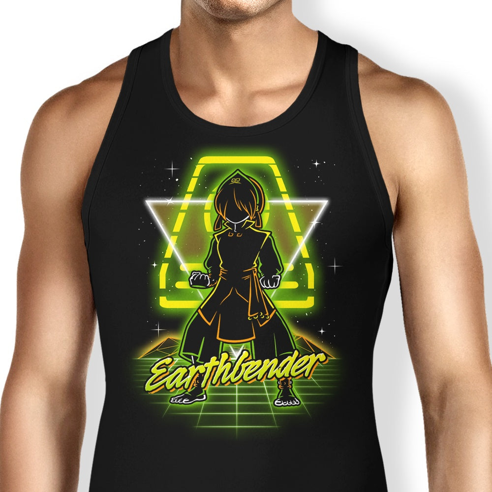 Retro Earthbender Tank Top - Adult & Kids T-Shirts, Sweatshirts & Hoodies apparel design preview 1