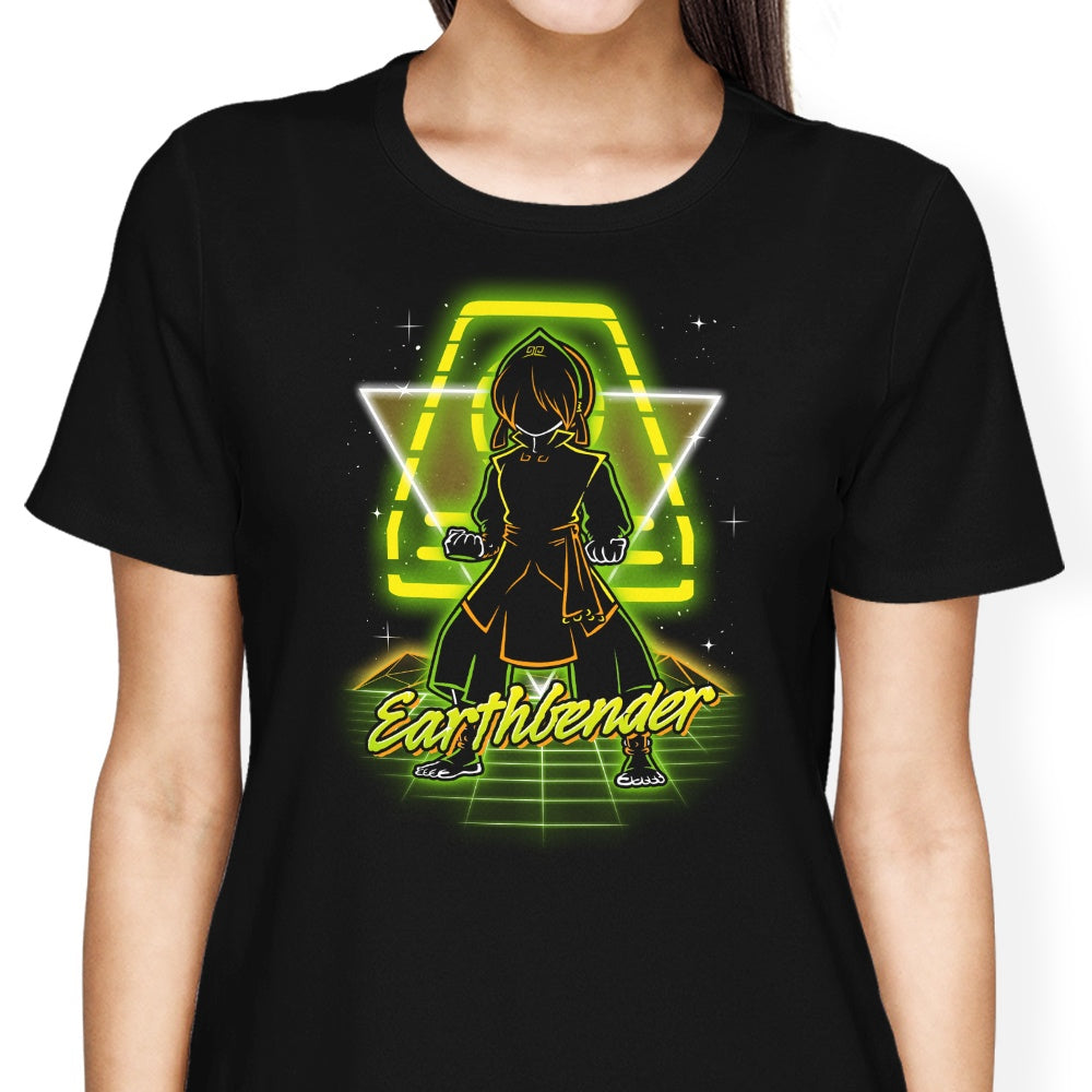 Retro Earthbender Women's Apparel - Adult & Kids T-Shirts, Sweatshirts & Hoodies apparel design preview 2