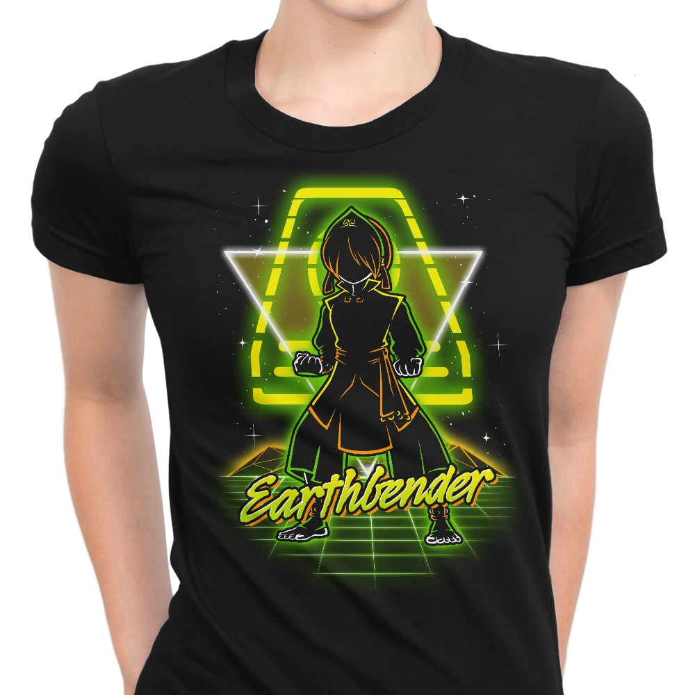 Retro Earthbender Women's Apparel - Adult & Kids T-Shirts, Sweatshirts & Hoodies apparel design preview 1
