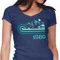 Retro Empire Women's V-Neck - Adult & Kids T-Shirts, Sweatshirts & Hoodies apparel design preview 1