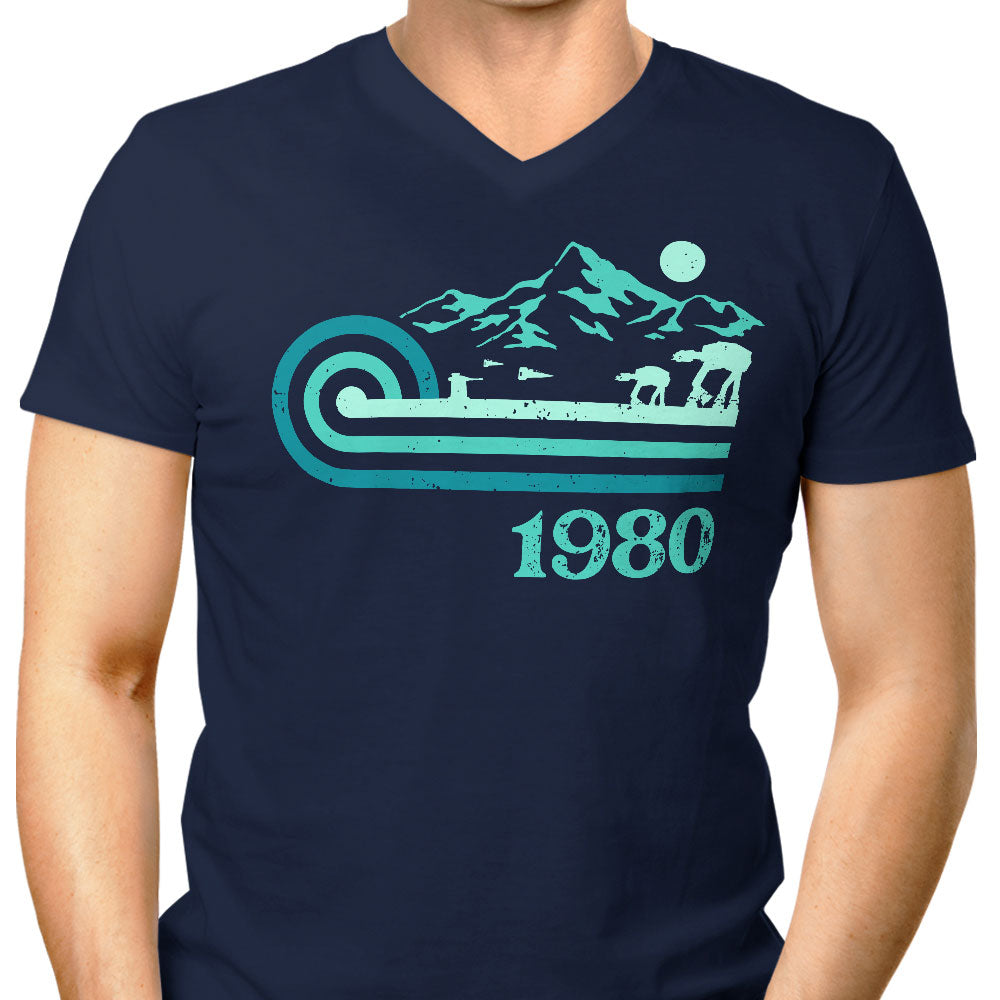 Retro Empire Men's V-Neck - Adult & Kids T-Shirts, Sweatshirts & Hoodies apparel design preview 1