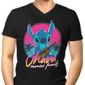Retro Experiment Men's V-Neck - Adult & Kids T-Shirts, Sweatshirts & Hoodies apparel design preview 1