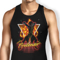 Retro Firebender Tank Top - Adult & Kids T-Shirts, Sweatshirts & Hoodies apparel design preview 1