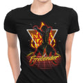 Retro Firebender Women's Apparel - Adult & Kids T-Shirts, Sweatshirts & Hoodies apparel design preview 1