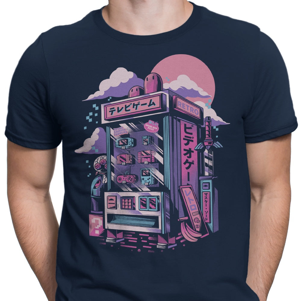 Retro Gaming Machine Men's Apparel - Adult & Kids T-Shirts, Sweatshirts & Hoodies apparel design preview 2