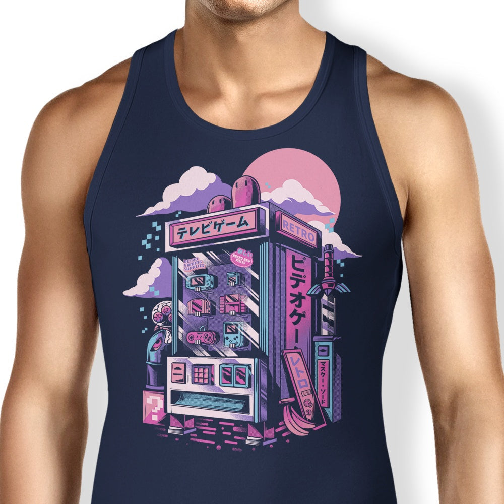 Retro Gaming Machine Tank Top - Adult & Kids T-Shirts, Sweatshirts & Hoodies apparel design preview 1