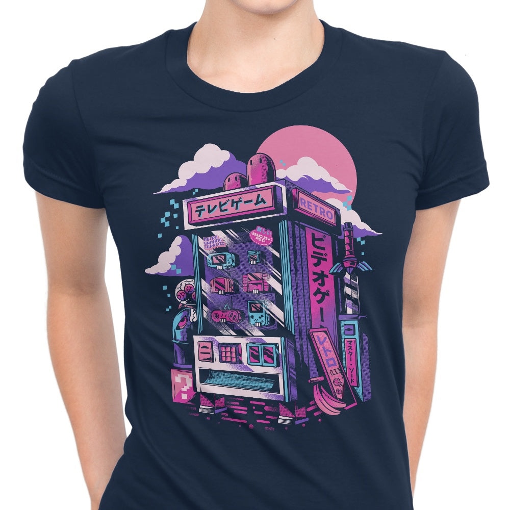 Retro Gaming Machine Women's Apparel - Adult & Kids T-Shirts, Sweatshirts & Hoodies apparel design preview 1