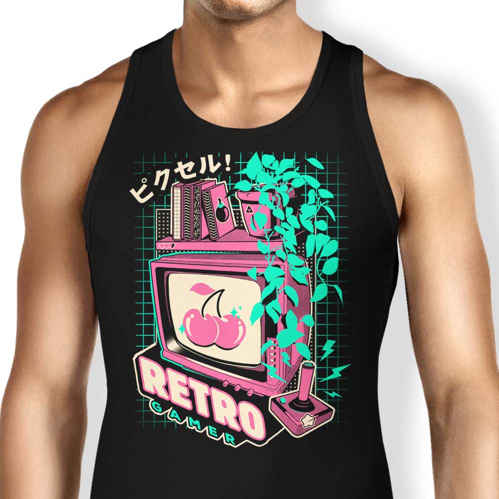 Retro Gaming Tank Top - Adult & Kids T-Shirts, Sweatshirts & Hoodies apparel design preview 1