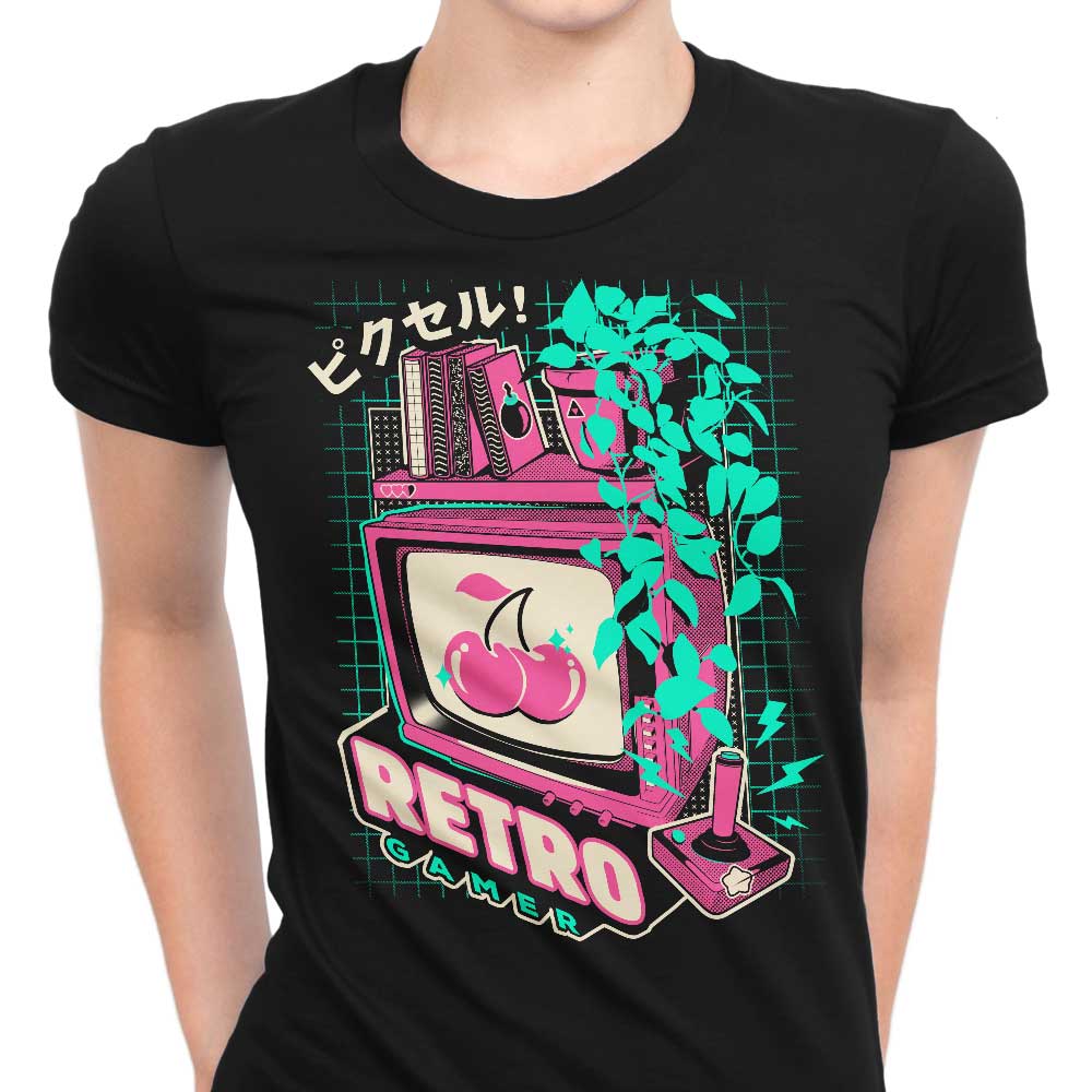 Retro Gaming Women's Apparel - Adult & Kids T-Shirts, Sweatshirts & Hoodies apparel design preview 1