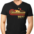 Retro Hope Men's V-Neck - Adult & Kids T-Shirts, Sweatshirts & Hoodies apparel design preview 1