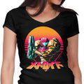 Retro Hunter Women's V-Neck - Adult & Kids T-Shirts, Sweatshirts & Hoodies apparel design preview 1