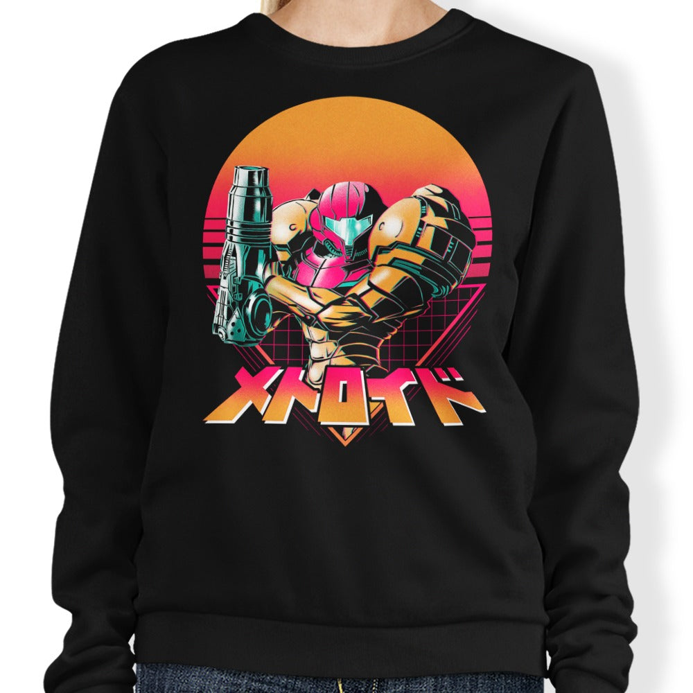 Retro Hunter - Adult & Kids T-Shirts, Sweatshirts & Hoodies apparel design preview 1